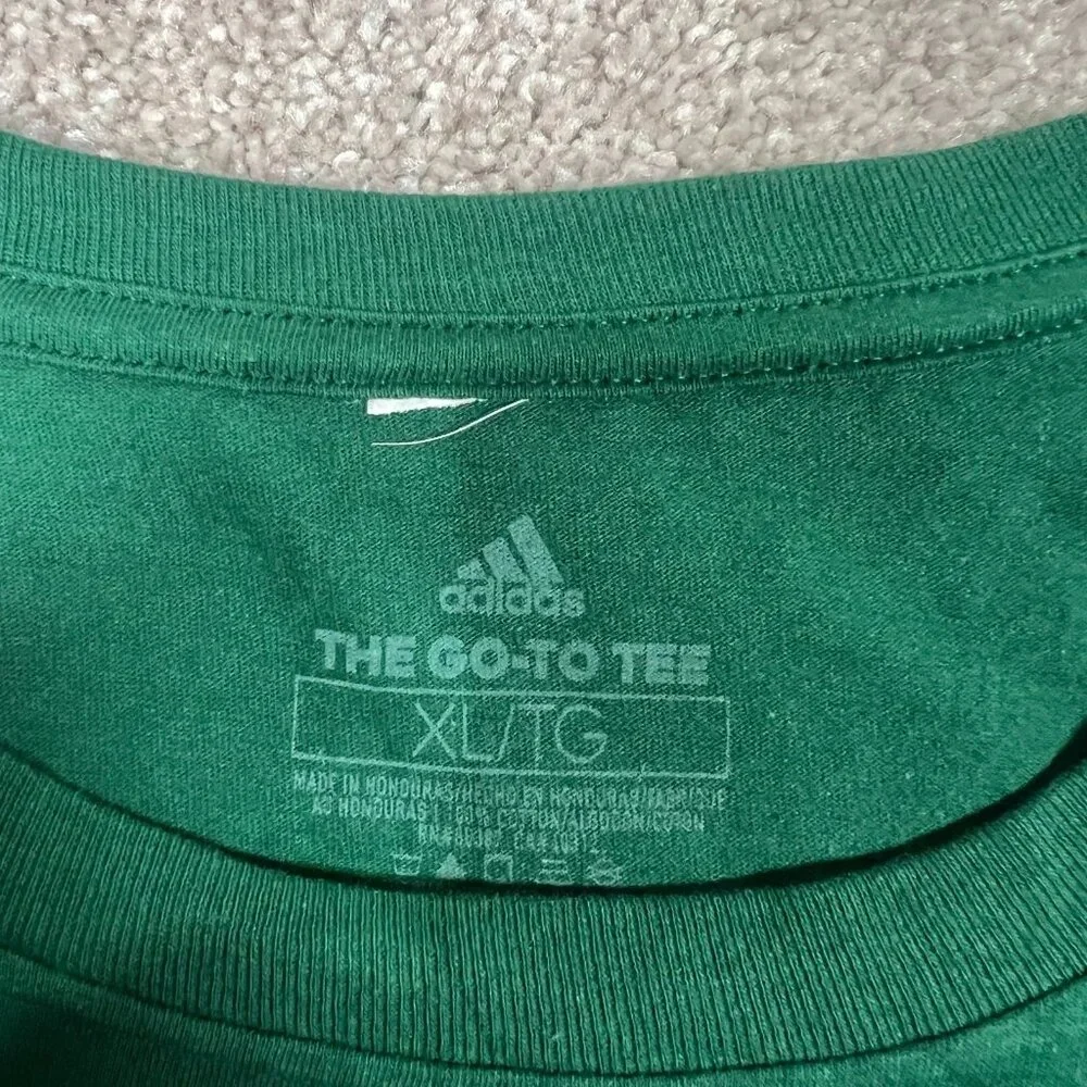 Adidas Mens 2XL Green Graphic Short Sleeve Minnesota Wild NHL‎ The Go To Tee NWT